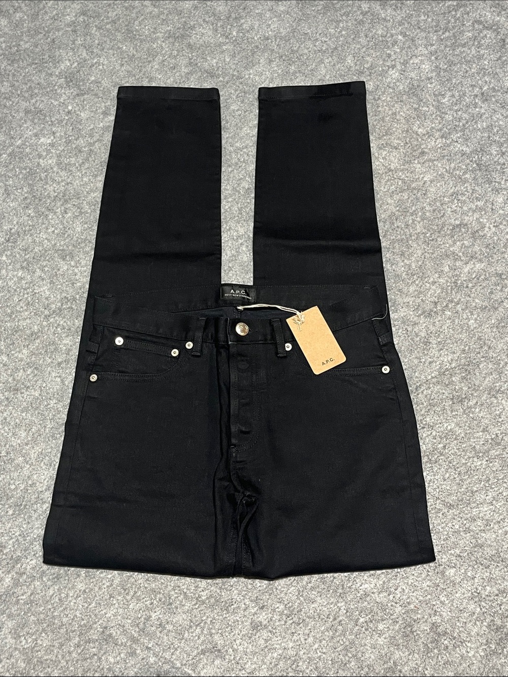 A.P.C. Petit New Standard Black Skinny Jeans